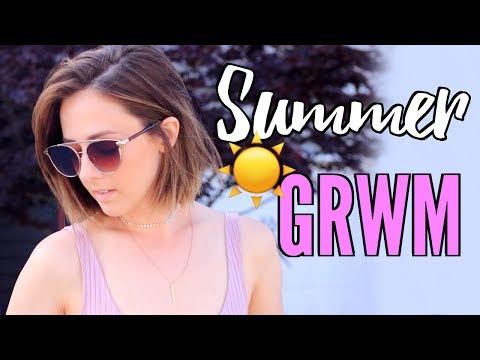 Summer GRWM 2017 | Everyday Makeup, Hair + Outfit! - UCsWQWXOPongqZJM5D3B_oRQ