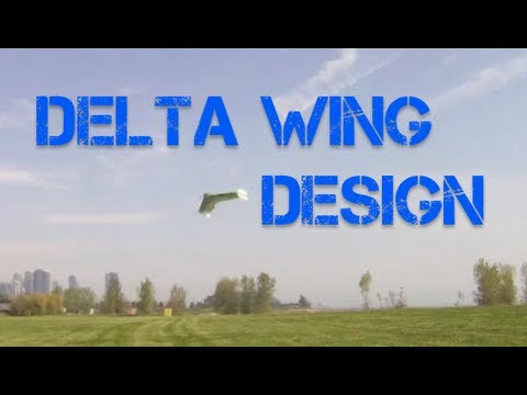 RC Delta Wing - Design and Maiden - UCLh-TTaHpZ0_IooTc51uGzA