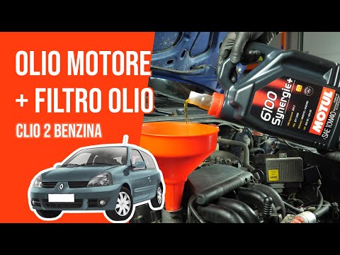 Come Si Sostituisce L Olio Motore Ed Il Filtro Dell Olio Della Renault