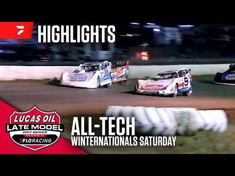 Lucas Oil Late Model Dirt Series | #WinterNationals - Night 3 | All-Tech Raceway - dirt track racing video image