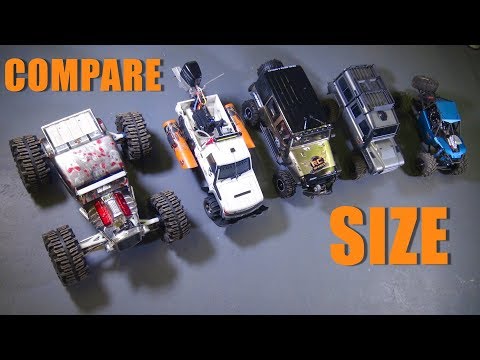 RC ADVENTURES - COMPARE: HOW DOES iT "SiZE" UP? "CRAGSMAN" 1:8th Scale Trail Crawler - UCxcjVHL-2o3D6Q9esu05a1Q