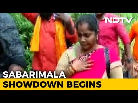 Andhra Woman Who Attempts To Reach Sabarimala Shrine Forced To Return