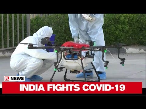 Delhi Civic Officials Use Corona Combat Drones To Spray Disinfectants At Narela Camp - UCwqusr8YDwM-3mEYTDeJHzw