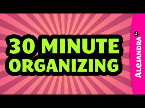 30-Minute Daily Organizing Using Time Timer - UCcvu0uB6SzugED_5FEC7Z0Q