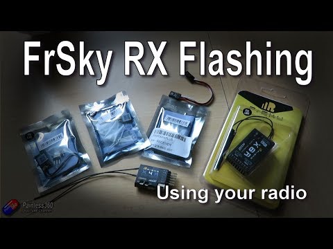 RC Tips: Flashing FrSky reciever firmware using the radio (re-upload)