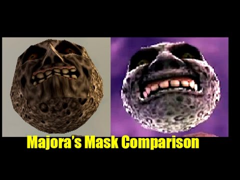 Zelda Majora's Mask 3DS VS N64 MULTI-SCENES Comparison (OLD VS NEW) Graphic Comparison - UCwtnZUOk44DCCFFT6QG6LdA