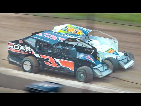 DIRTcar Sportsman Modified Feature | Freedom Motorsports Park | 8-10-24 - dirt track racing video image