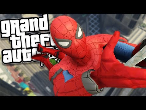 THE REAL SPIDER-MAN MOD w/ SUPER POWERS (GTA 5 PC Mods Gameplay) - UCOrd4AWNd6lOgv0UWv84H2g