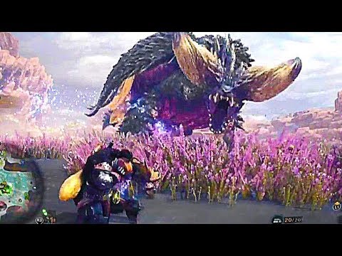 Monster Hunter World - Single Player Demo Nergigante Boss Fight & Character Creation - UCa5qeML93Hg37Ckn22pxdHA