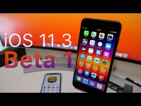 iOS 11.3 Beta 1 - What's New? (4K60P) - UCiQMYozSSTkJ2twtZM1bG9w