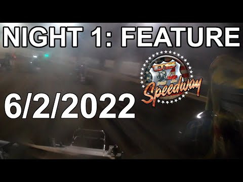 600cc Micro Sprint Car Racing at US 24 Speedway for The Big Dance - Night 1: 6/2/2022 - dirt track racing video image