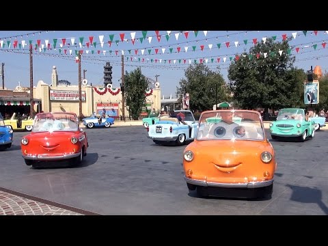 Luigi's Rollickin' Roadsters FULL Experience & POV Ride, Disney California Adventure, Cars Land - UCe-gHr2O_LP7t0YJYHZQZlg