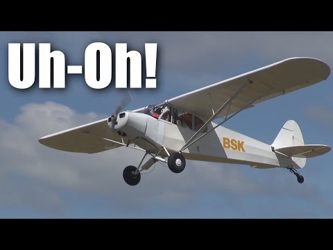 Scary full-sized Piper Cub  takeoffs and landings at NZTO - UCQ2sg7vS7JkxKwtZuFZzn-g