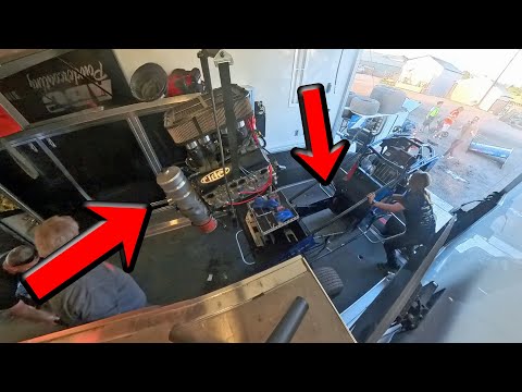 We Lost A Cylinder On A $70,000 Engine - dirt track racing video image
