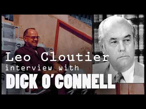 Dick O'Connell VP of Boston Red Sox interviewed by Leo Cloutier - 1970 video clip