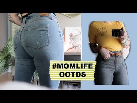 HOW I STYLE JEANS ☀️ the cool mom OOTDS - UCcZ2nCUn7vSlMfY5PoH982Q