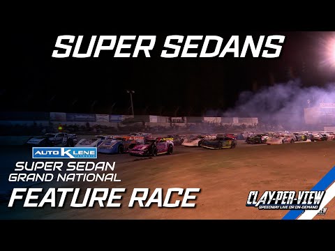 Super Sedans | Grand National - Hobart - 25th Jan 2025 | Clay-Per-View - dirt track racing video image