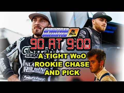 SprintCarUnlimited 90 at 9 for Monday, January 27th: Picking a World of Outlaws Rookie of the Year - dirt track racing video image