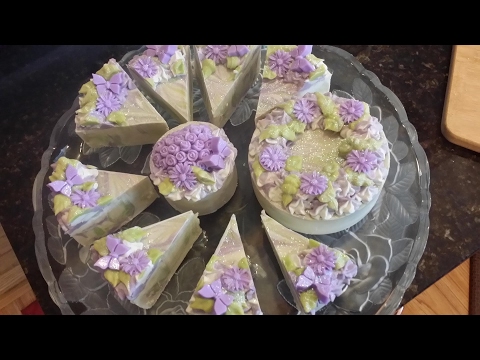 Cold Process Soap Making Lilac Soap Cake Collection