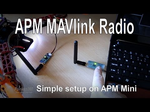 APM 3.1 Video Series - Simple 3DR/MAVlink radio setup and use - UCp1vASX-fg959vRc1xowqpw