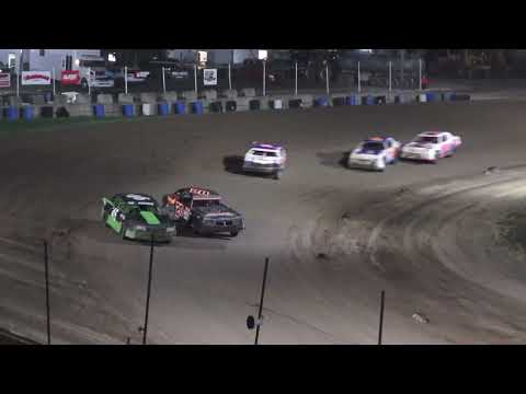 Street Stock B-Feature #1 at Crystal Motor Speedway, Michigan on 08-27-2022!! - dirt track racing video image