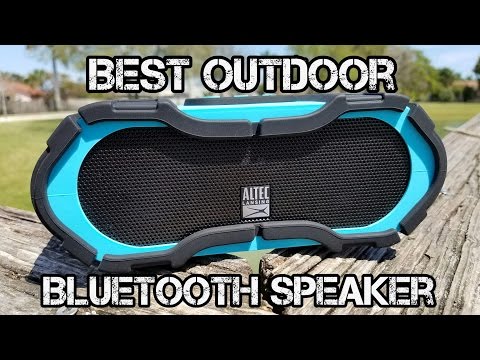 Altec Lansing Boomjacket - Best Outdoor Bluetooth Speaker - NFC - Power Bank - Waterproof! - UCemr5DdVlUMWvh3dW0SvUwQ