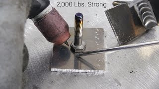 TIG - Aluminum to Stainless - The Trick Nobody Teaches. (Join any dissimilar metals)