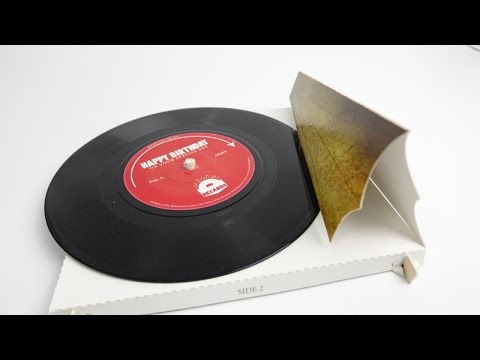 The Greeting Card that plays a vinyl record - UC5I2hjZYiW9gZPVkvzM8_Cw