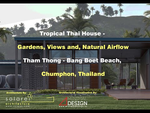 Tropical Thai House - Gardens, Views and, Natural Air Flow