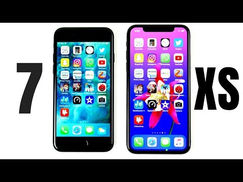 iPhone 7 vs iPhone XS Speed Test! - UCWsEZ9v1KC8b5VYjYbEewJA