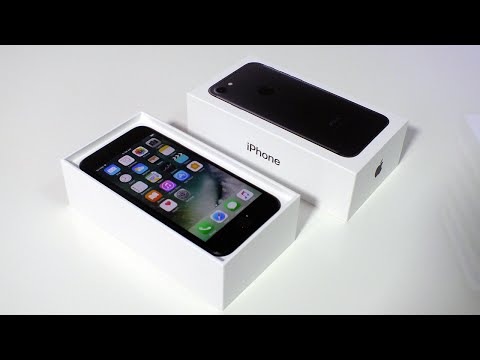 iPhone 7 Matte Black Unboxing 32GB - UCspZF0GE749o4U0upQuHcAQ