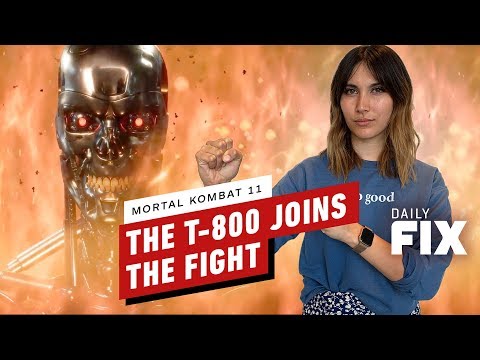 Terminator's T-800 Blasts His Way to Mortal Kombat 11 | IGN Daily Fix - UCKy1dAqELo0zrOtPkf0eTMw