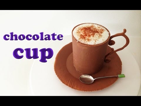 Chocolate Mousse in Chocolate Cup Recipe HOW TO COOK THAT Ann Reardon Chocolate Bowl - UCsP7Bpw36J666Fct5M8u-ZA