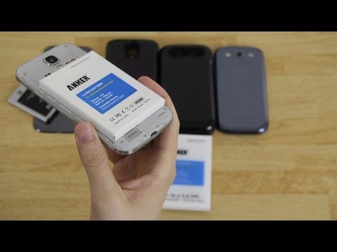 Samsung Galaxy S3 (7200mAh) and Galaxy S4 (7800mAh) Anker Extended Battery Unboxing! - UC7YzoWkkb6woYwCnbWLn3ZA