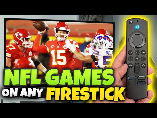 How To Get NFL Games On Firestick?
