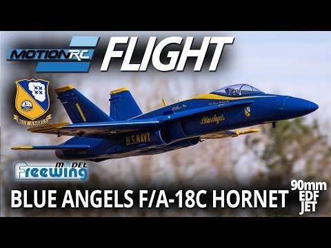 Freewing F/A-18C Hornet 90mm EDF Jet - Flight Review - Motion RC - UCubk5oFcnH0G47QJsj22fKw