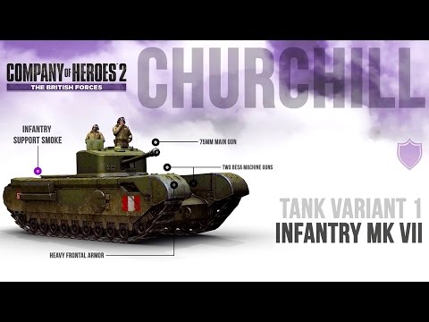 Company of Heroes 2: The British Forces - Churchill Tank Trailer - UCUnRn1f78foyP26XGkRfWsA