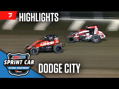 USAC Sprints at Dodge City Raceway Park 10/17/25 | Highlights - dirt track racing video image