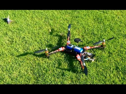 APM PIXHAWK Reptile 500 Quadcopter working Loiter and RTL (Hobbyking HKPilot) - UCIJy-7eGNUaUZkByZF9w0ww