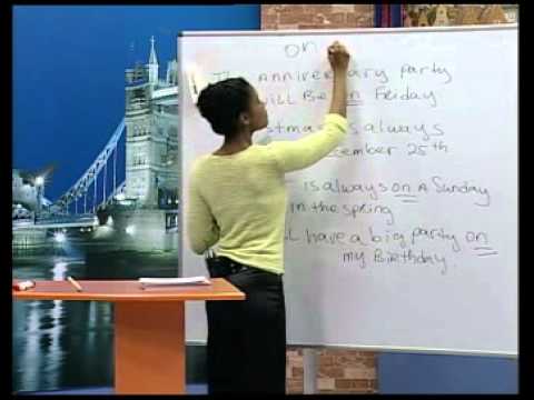 Level 02 : Lesson 02 – Special days