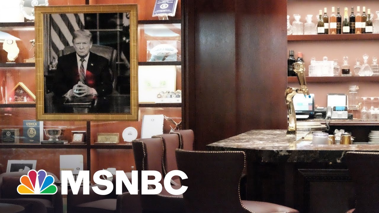 Folder Marked ‘Classified’ Apparently On Display At Trump 45-Themed Bar