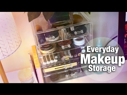 Makeup Collection & Storage - EVERYDAY MAKEUP - UCwrr3IkHMeDIAj7zjq17qoA