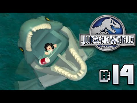 Mosasaur Feeding Time!! Jurassic World LEGO Game - Ep14 - UCP-iaFrmWcOG0o461wMicdg