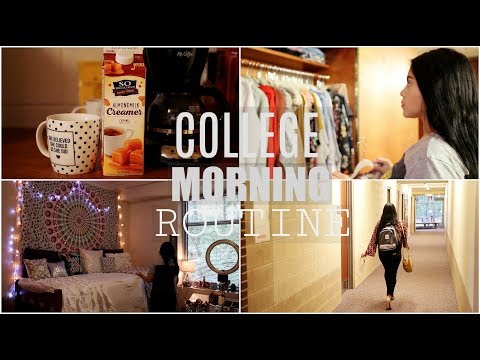 COLLEGE MORNING ROUTINE: FALL 2017 - UCqTR5f7YkGro3cPv23SqcqQ