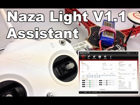 Using the DJI Naza Assistant Software for RC Calibration, Motors, IOC, Failsafe, Voltage, GPS - UCg7KMrS12P2nmOIjOHjgZEA