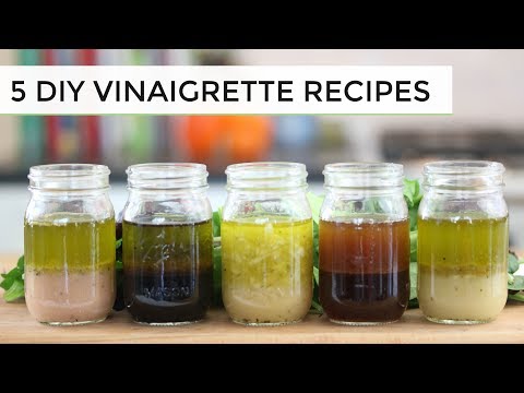 5 DIY SALAD DRESSING RECIPES | QUICK & EASY - UCj0V0aG4LcdHmdPJ7aTtSCQ