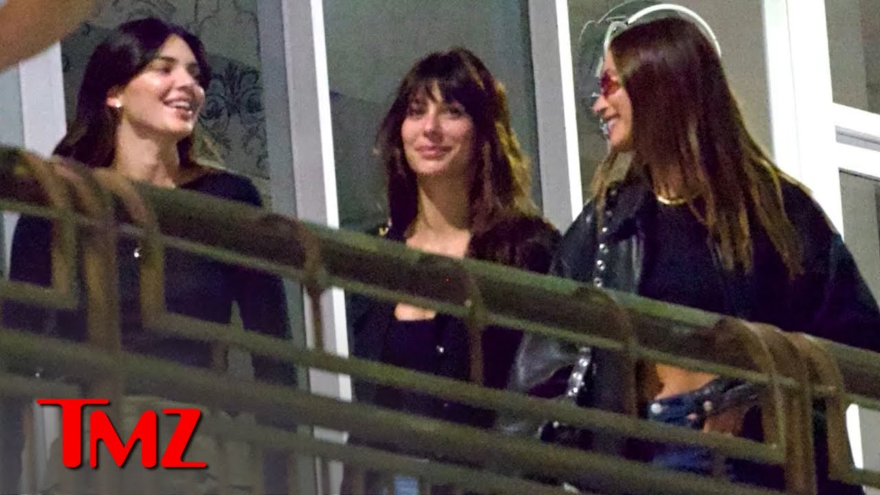 Kendall Jenner, Hailey Bieber Out with Camila Morrone After Leonardo DiCaprio Split | TMZ LIVE