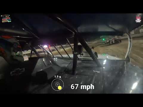 #25 Kale Murphrey - X-Mod - 1-5-2024 Vado Speedway Park - In Car Camera - dirt track racing video image