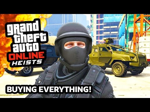 GTA 5 Heists Online DLC Update SPENDING SPREE!!! $5,000,000+ on GTA 5 Heists! (GTA 5 PS4 Gameplay) - UC2wKfjlioOCLP4xQMOWNcgg