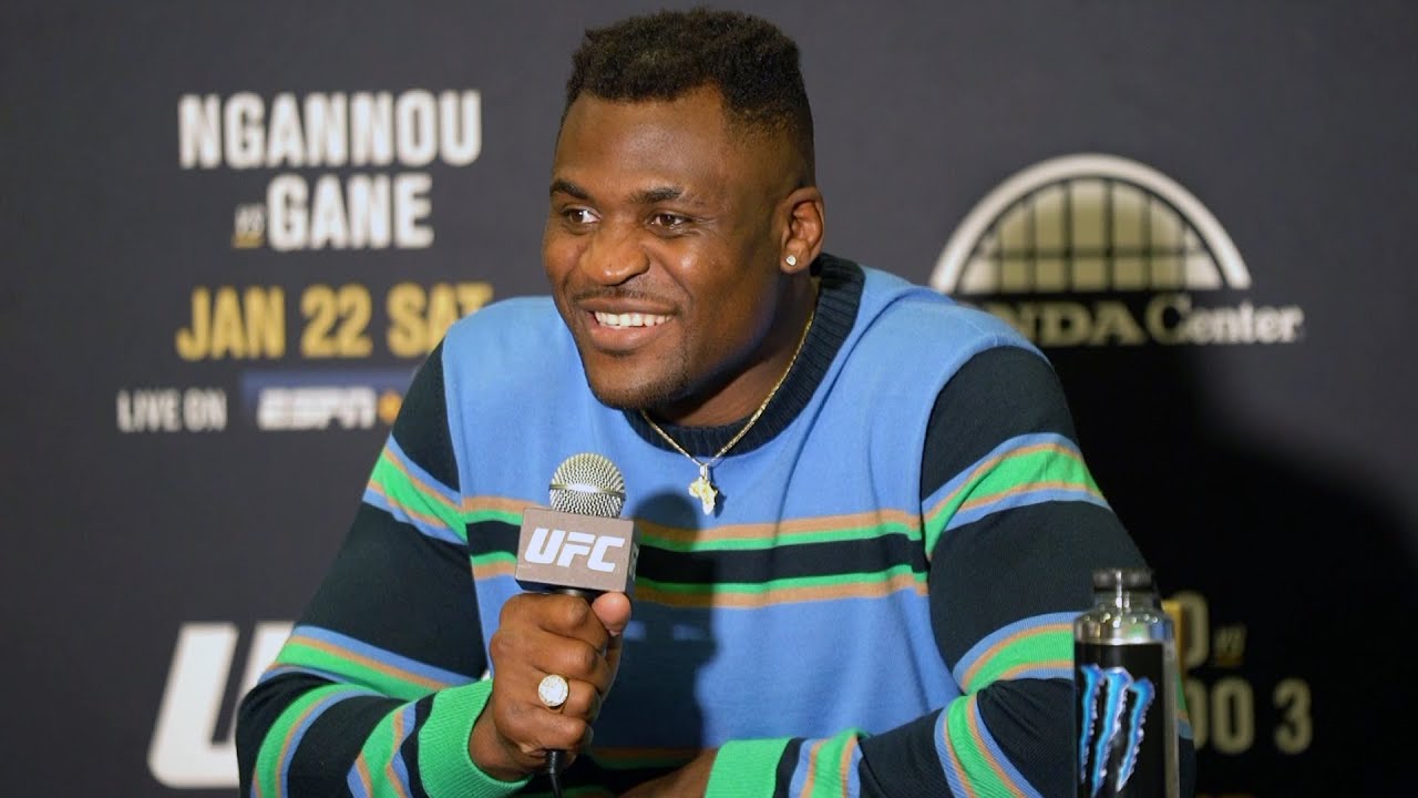 Francis Ngannou Details Knocking Out Ciryl Gane in Sparring Years Ago | UFC 270